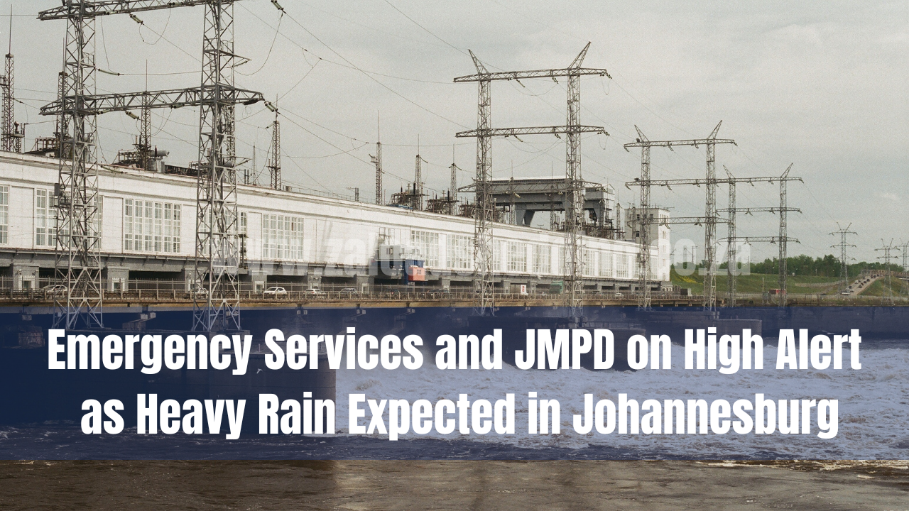 Emergency Services and JMPD on High Alert as Heavy Rain Expected in Johannesburg